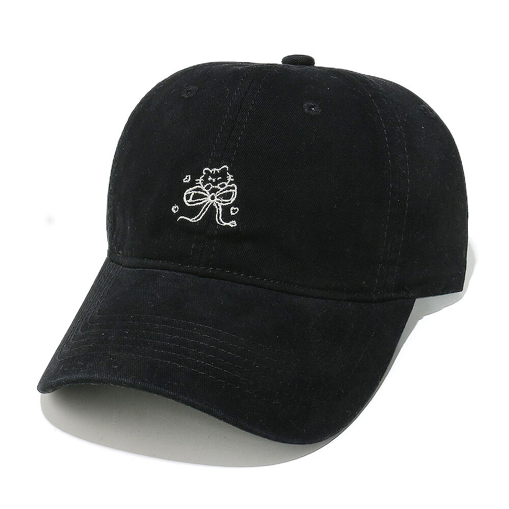 Casual Bow Knot Embroidered Women's Baseball Cap