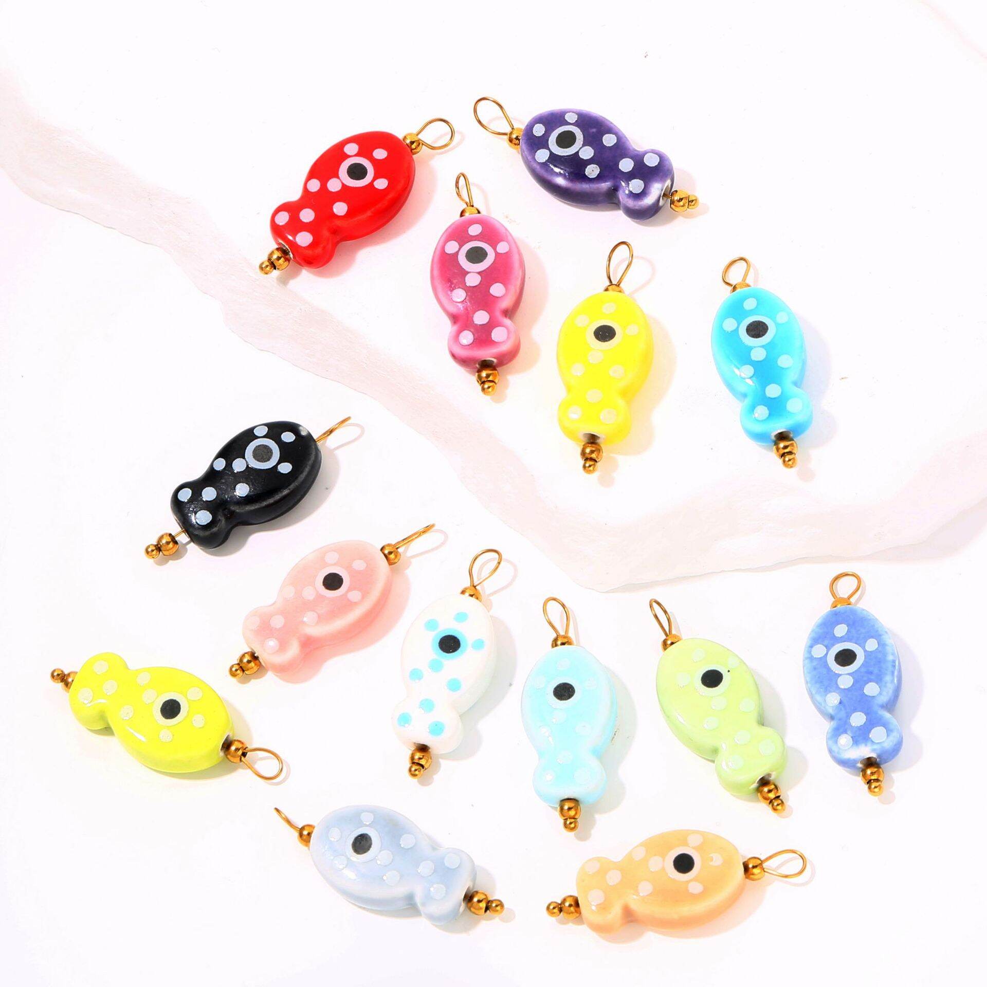 Ciondoli da donna in ceramica Vivid Vacation Fish