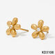 Gold earrings KD3108 Picture5