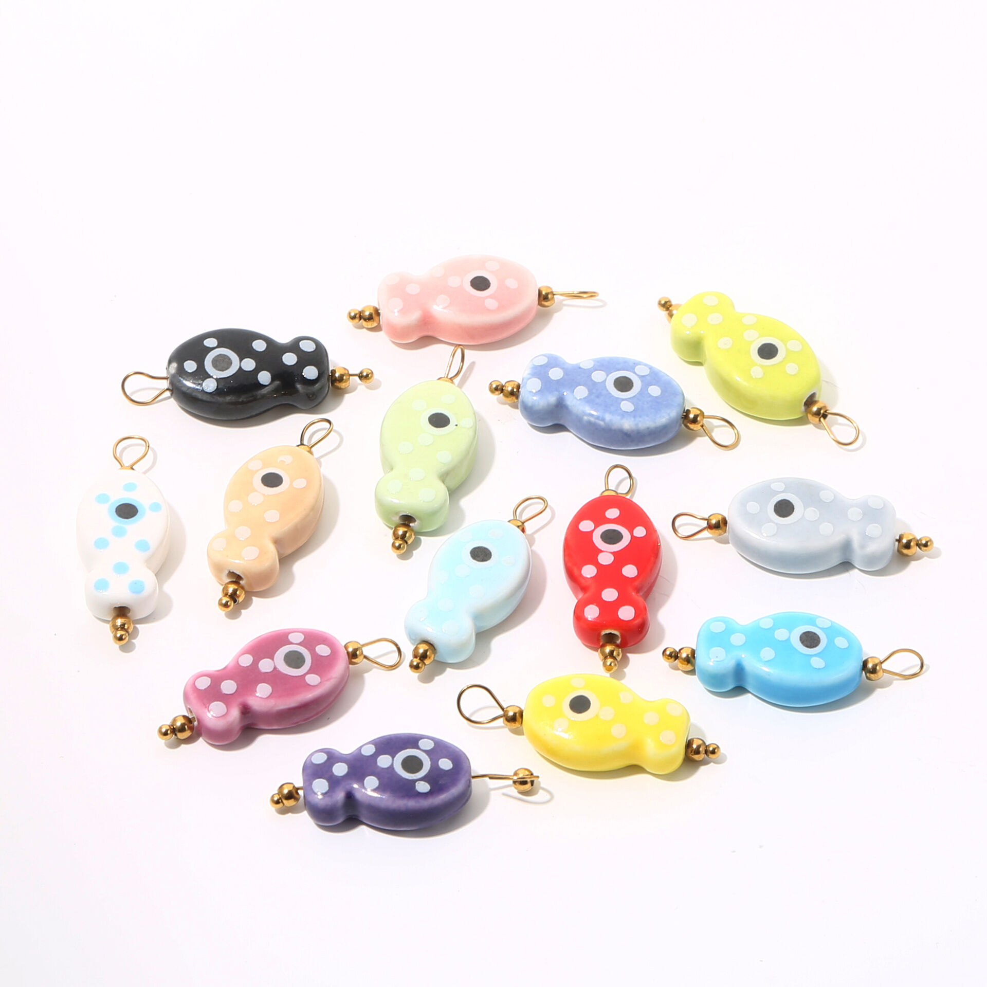 Vivid Vacation Fish Ceramics Women's Pendants Picture3