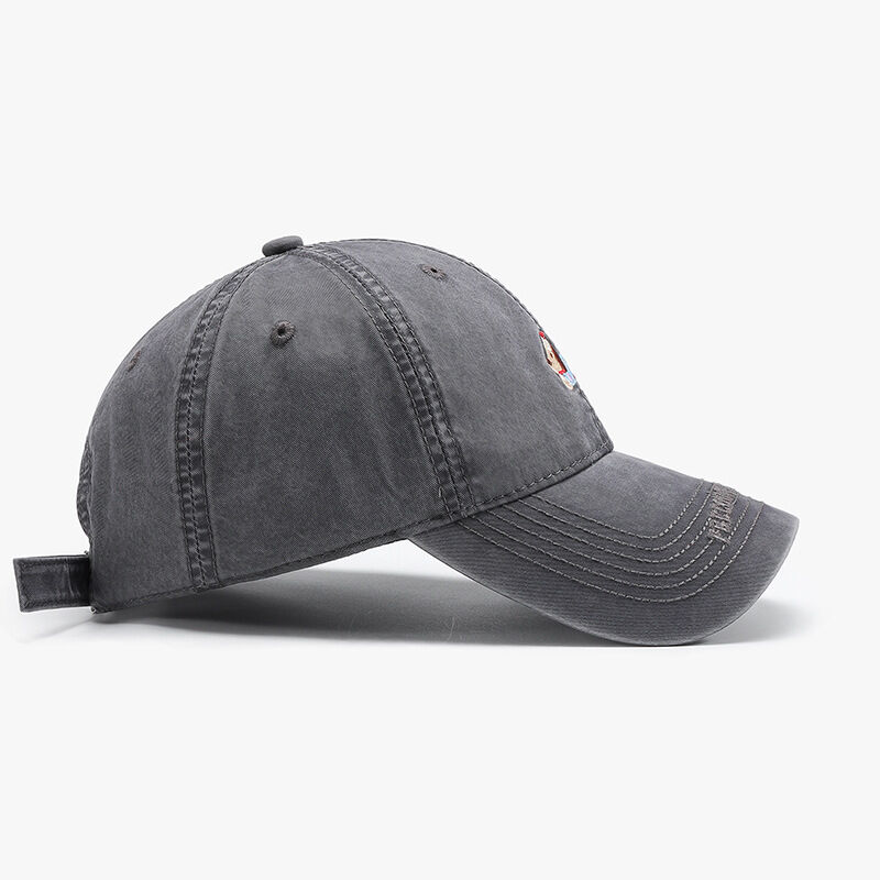 Cute Dog Embroidered Women's Baseball Cap h5Picture3