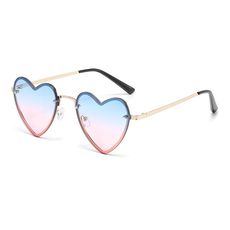 Gold frame, pink and blue gradient C5 Picture5
