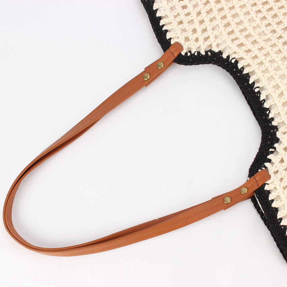 Borse da spiaggia da donna in cotone Durable Vacation Lines h5Immagine3