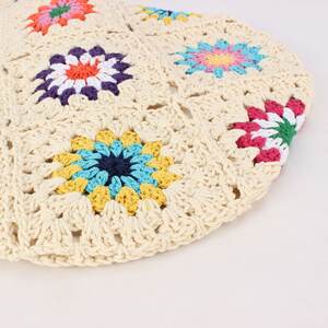 Flower Vacation Cotton Women's Beach Bags h5 Picture4