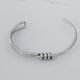 Silver Asymmetrical Knot A1106 Picture6