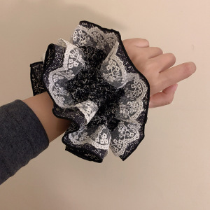 Luxurious Series Daily Irregular Shape Polyester Women's Scrunchies h5 Picture2