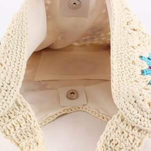 Flower Vacation Cotton Women's Beach Bags h5 Picture3