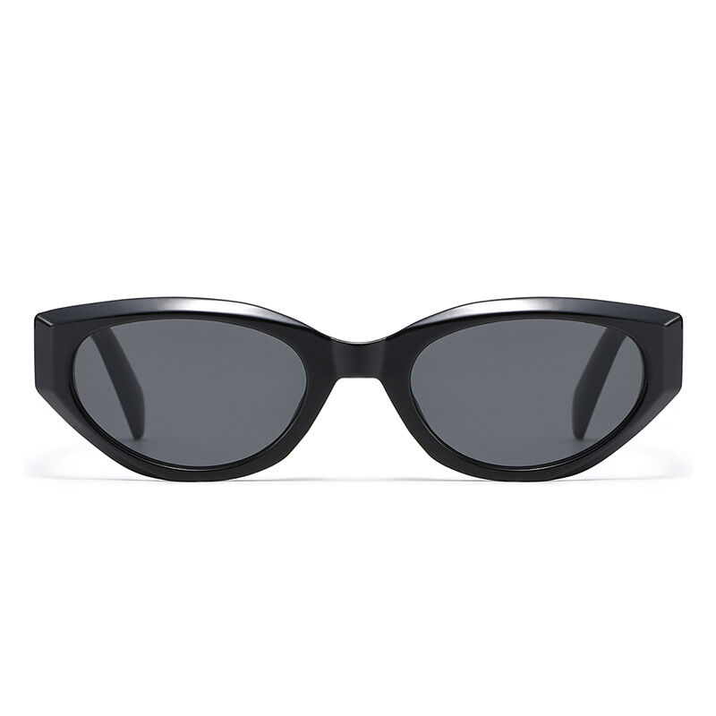 Simple Series Vacation Solid Color Leopard Print Women's Sunglasses h5 Picture2
