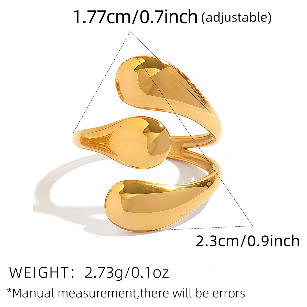 Gold Color/One Size/FA2-250409-2 Picture2