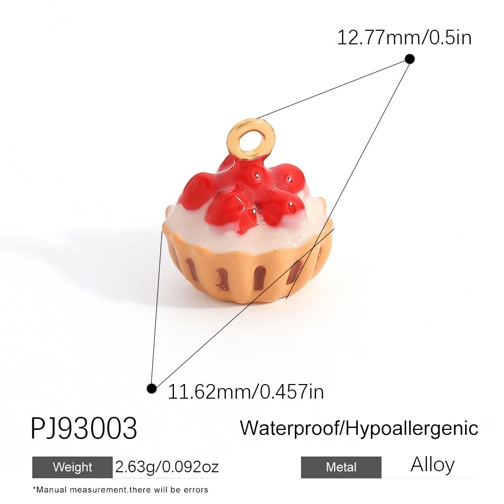 Romantic Series Diy Flower Animal Fruit Starfish Alloy   Gold Color  Women's Pendants 
