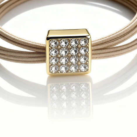 Luxurious Series Elegant Solid Color Rectangle High Elasticity Women's Hair Ties h5Picture4