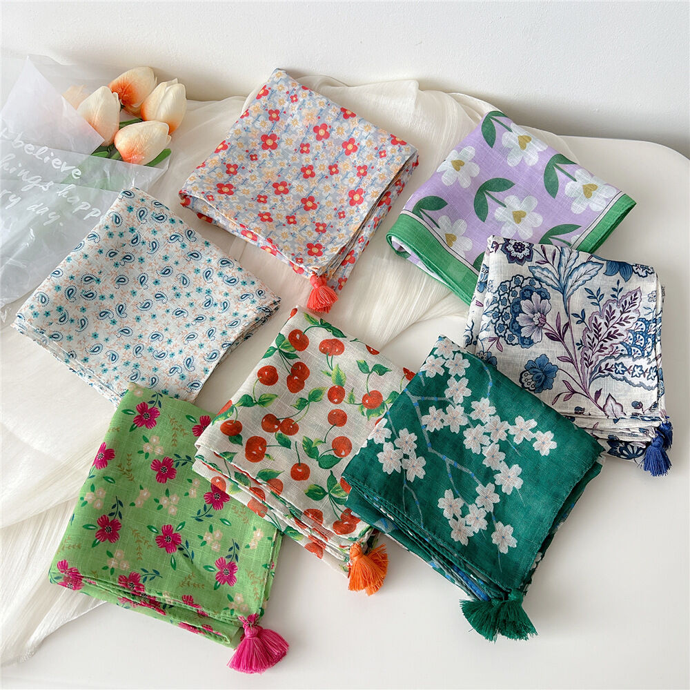 Daily Fruit Cotton Women's Summer Scarves