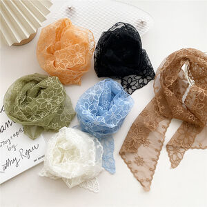 Simple Flower Lace Women's Summer Bandana h5 Picture3