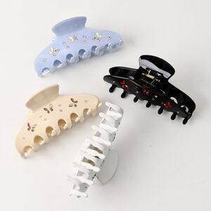 Romantic Series Elegant Butterfly Acetate Women's Hair Claws h5 Picture3