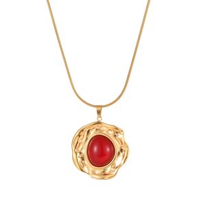 Simple Series Daily Irregular Shape Stainless Steel Waterproof Gold Color Women's Jewelry Sets h5 Picture5