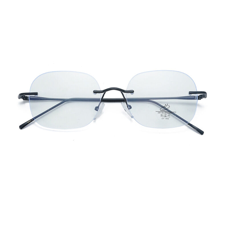 Simple Series Casual Solid Color Women's Non-prescription Glasses 2