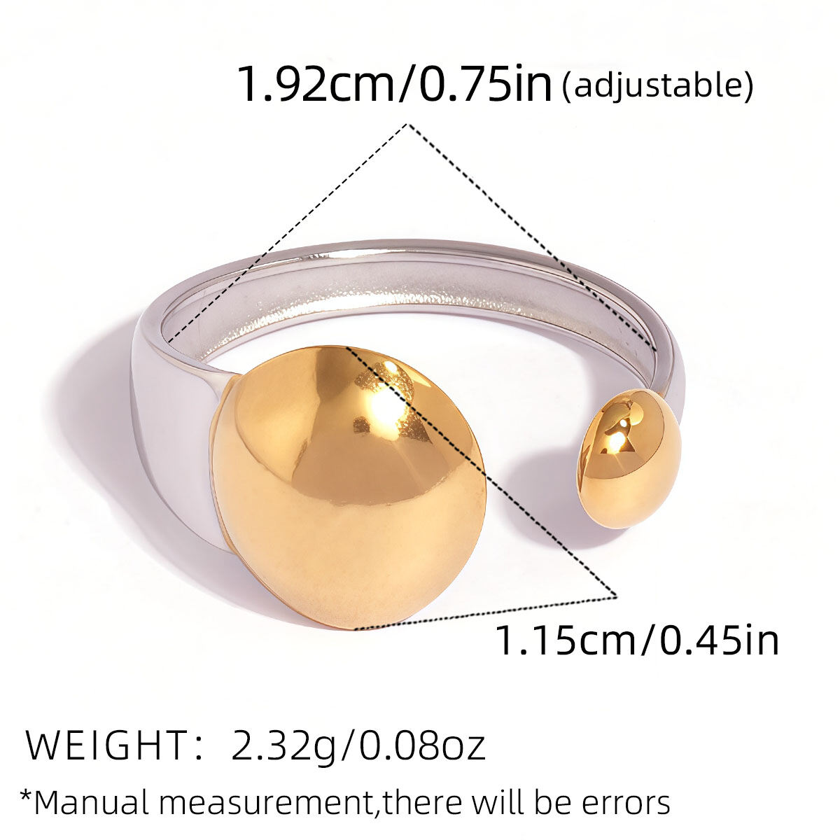 Gold And Silver Color/One Size Picture3