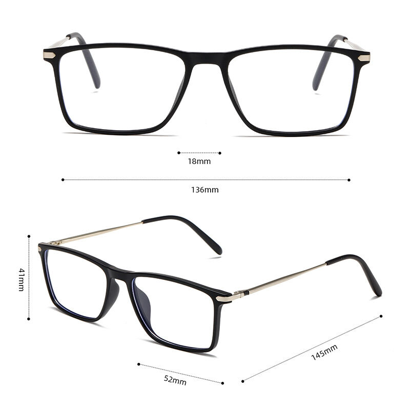 Simple Series Casual Solid Color Gradient Color Women's Blue Light Blocking Glasses Picture4