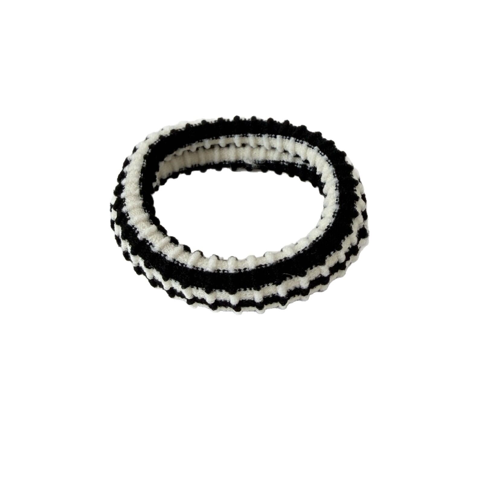 Einfache Serie, lässige, einfarbige und mehrfarbige elastische Haargummis für Damen h5 Bild5