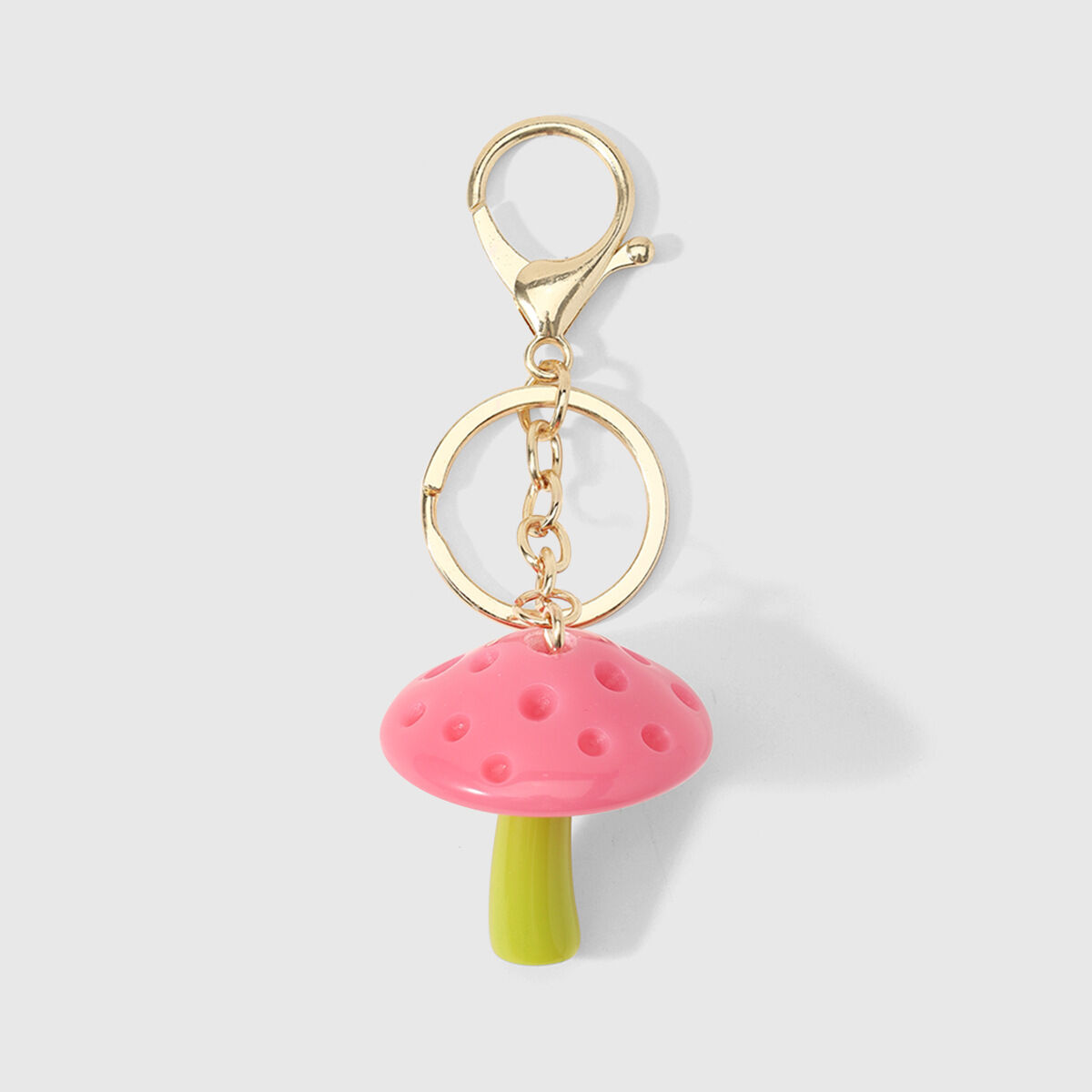 One pink mushroom keychain Picture2