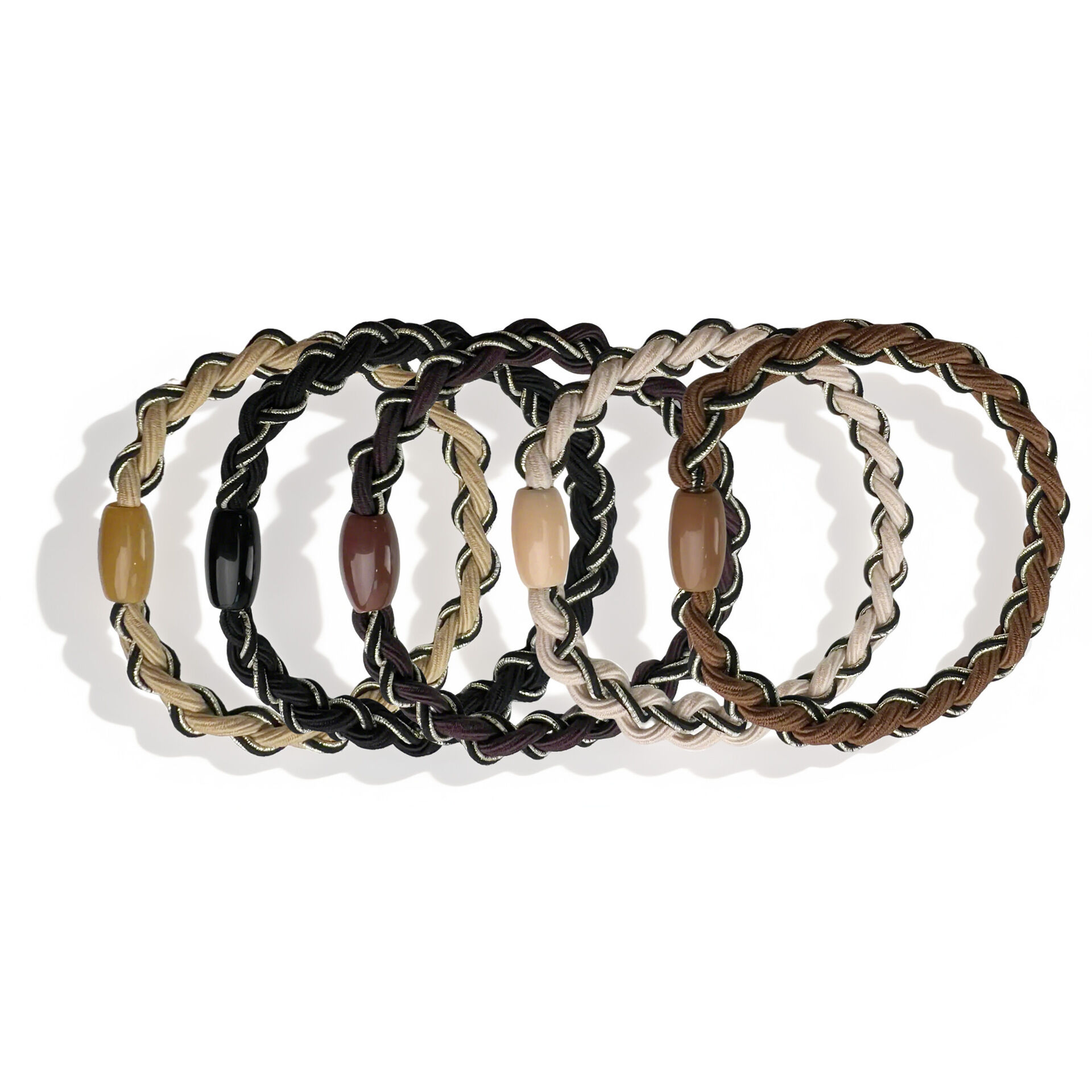 Simple Series Classic Solid Color Mixed Color Fabric Women's Scrunchies 2