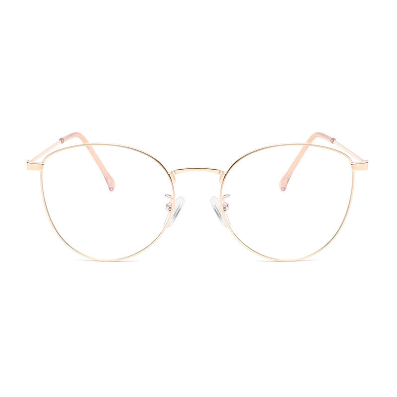 Eenvoudige serie elegante damesbril met blauwlichtfilter in effen kleur 2