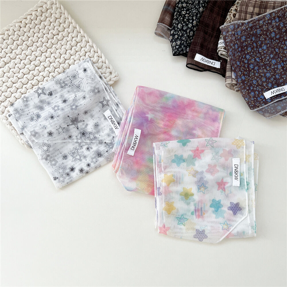 Sweet Star Polyester Women's Summer Scarves h5Picture3