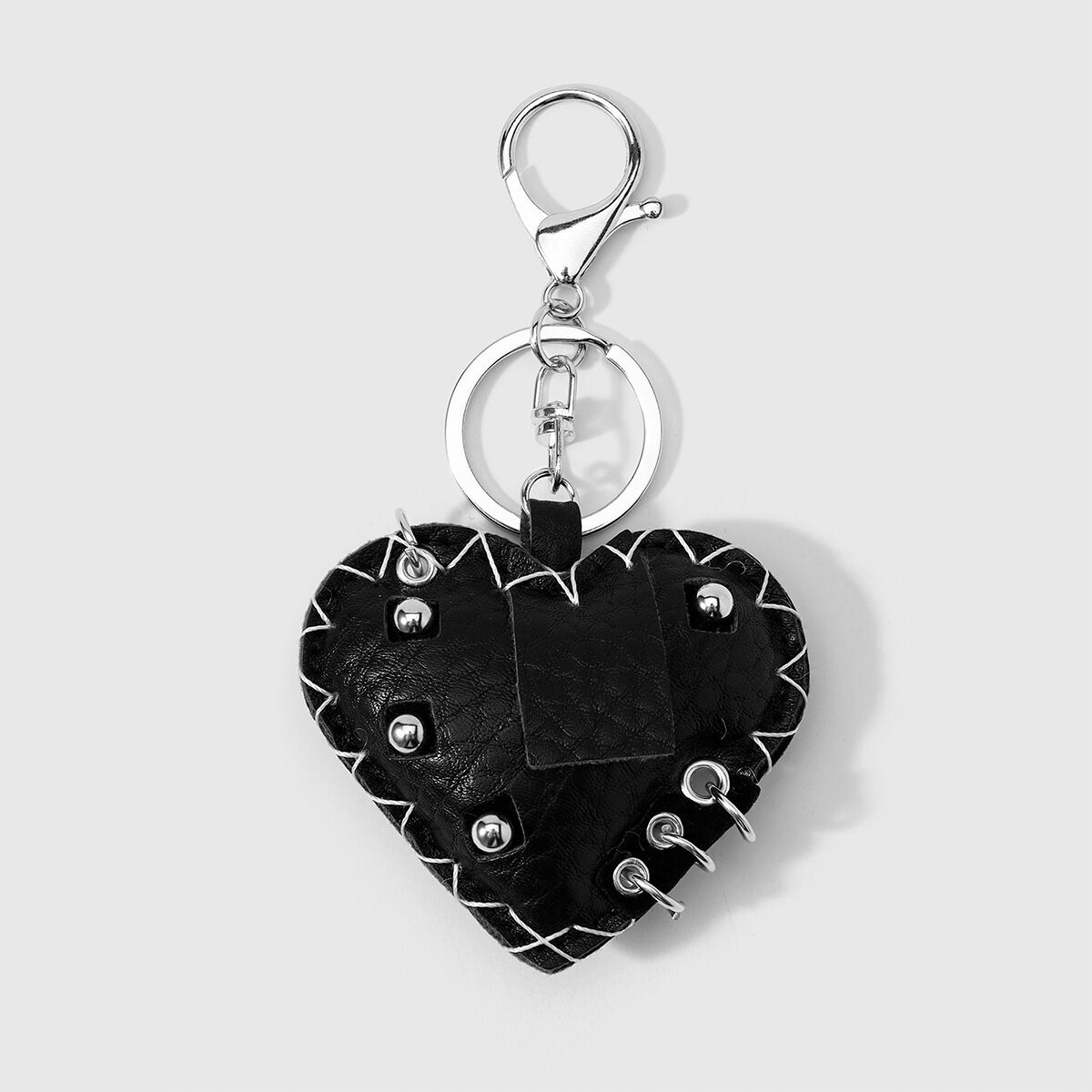 1 Black Heart Keychain Picture2