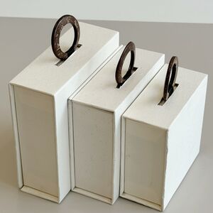 Simple Series Daily Letter Solid Color Paper Jewelry Boxes h5 Picture3