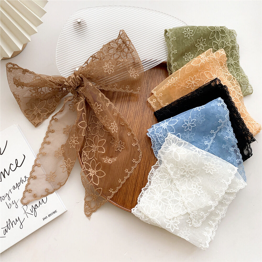 Simple Flower Lace Women's Summer Bandana Picture2