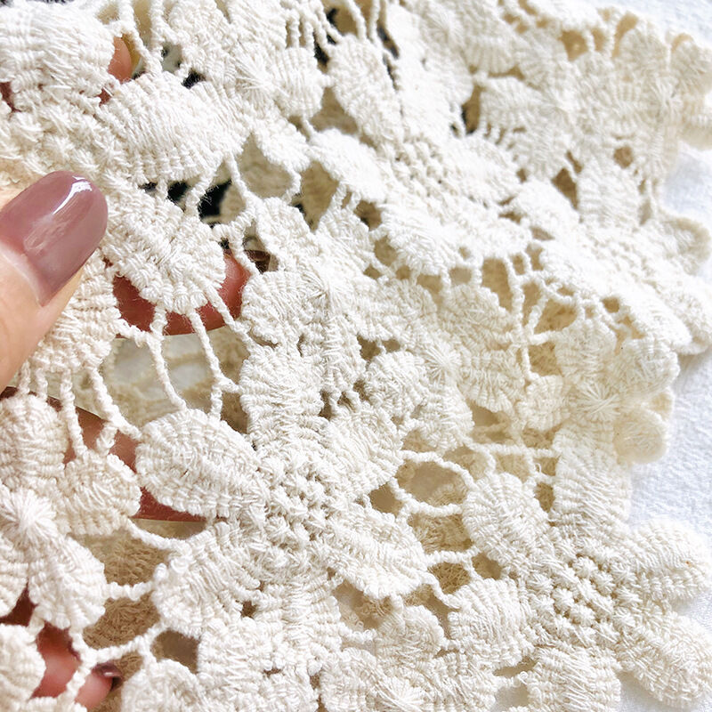 Romantic Series Diy Solid Color Lace Women's Collar Accessory h5 Picture3