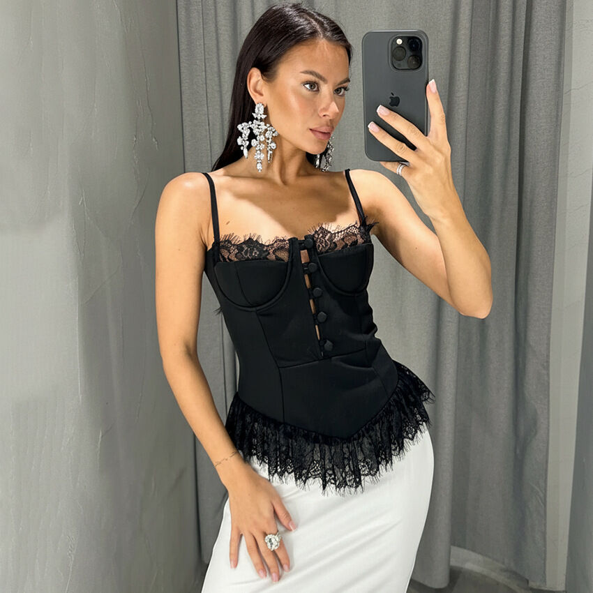 Sexy Lace Women's Vests
