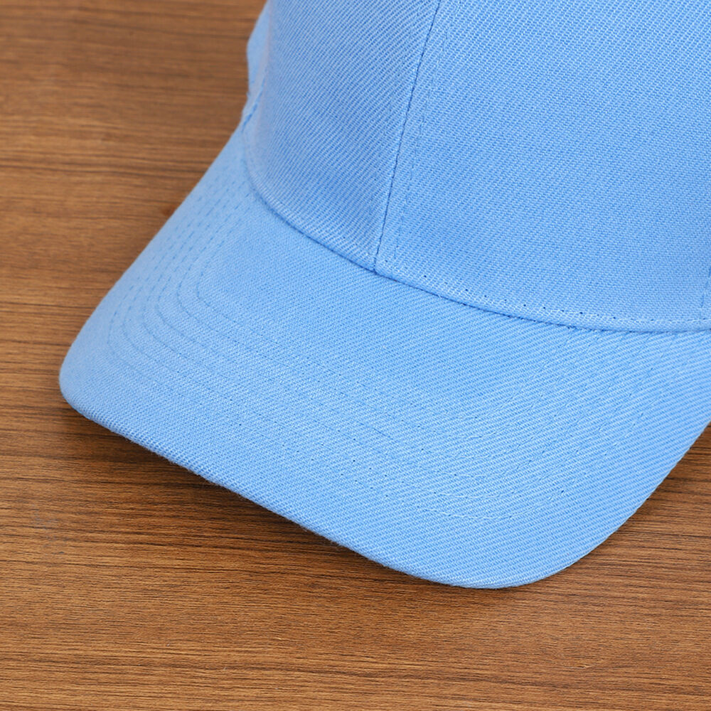 Simple Orange Fabric Unisex Hats Picture4