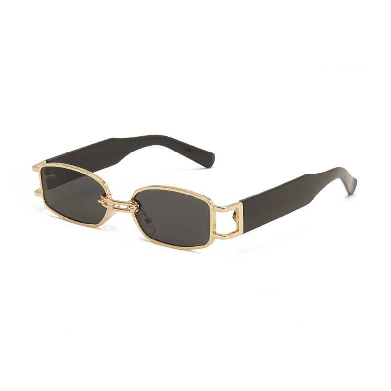Gafas de sol de mujer de la lujosa serie Punk con colores combinados 2