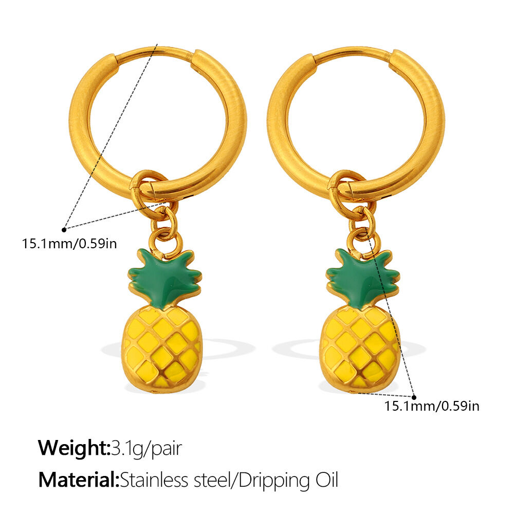 EH1338GYG Gold Earrings Picture3