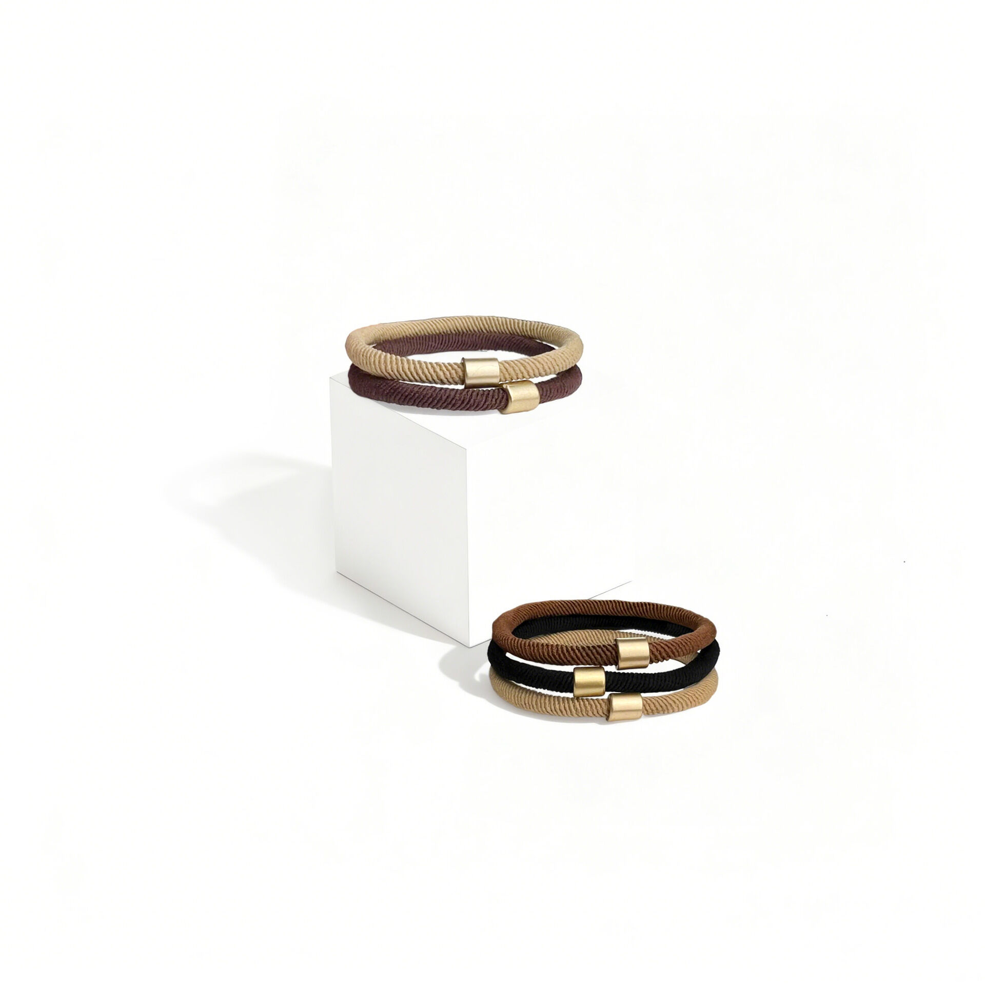 Simple Series Daily Solid Color High Elasticity  Women's Hair Ties Picture3