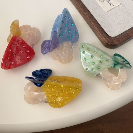 Simple Series Cute Food Acetate Women's Hair Claws