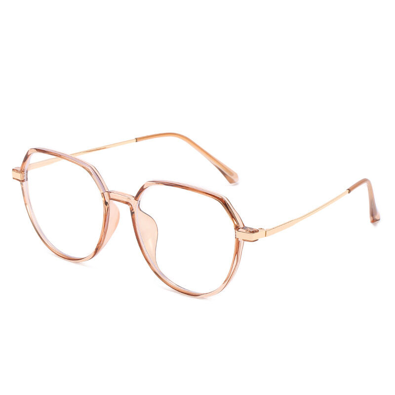 Eenvoudige serie casual effen unisex blauwlichtfilterbril 2