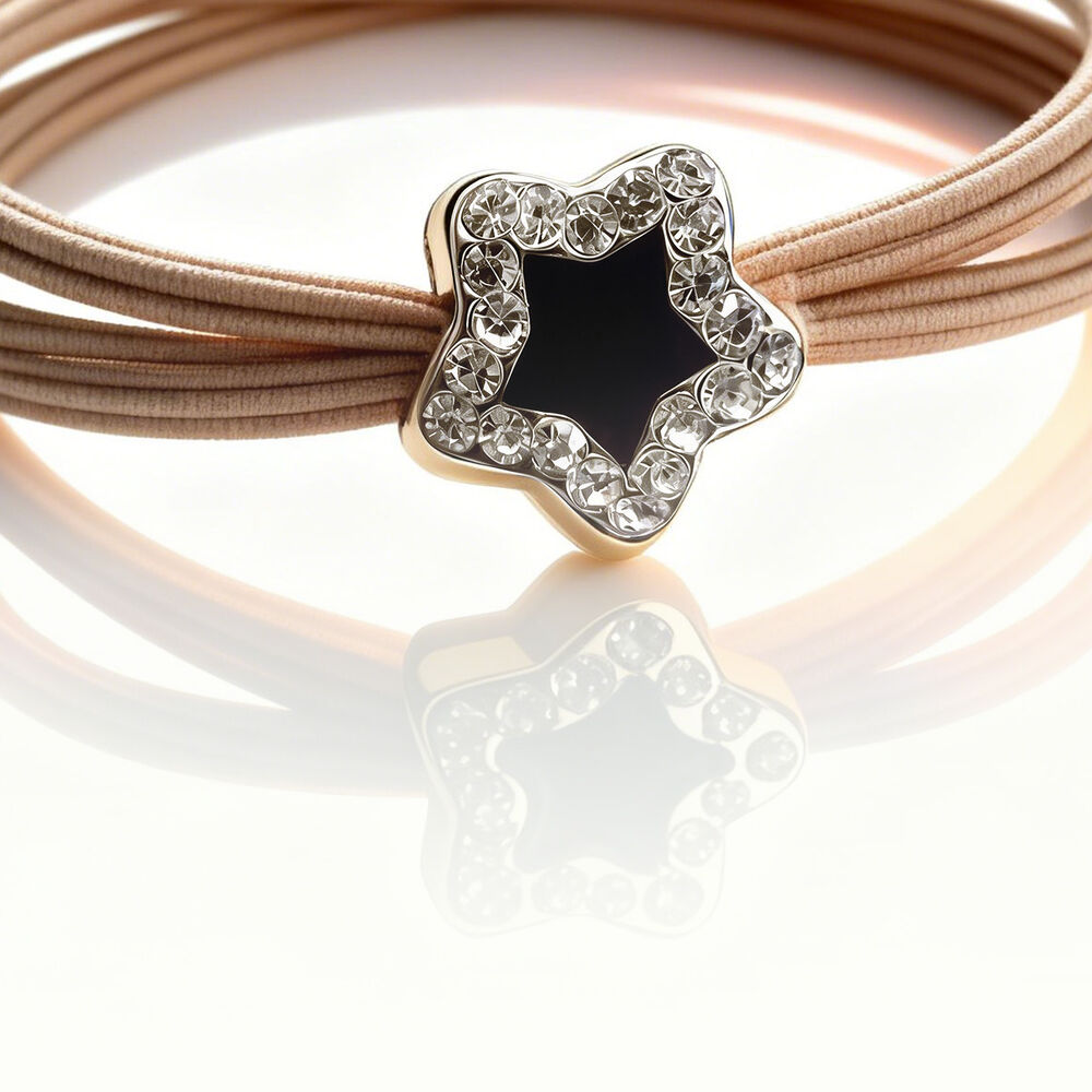 Luxurious Series Elegant Solid Color Rectangle High Elasticity Women's Hair Ties h5Picture3