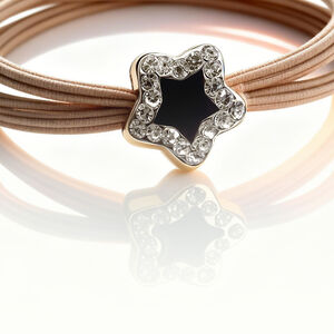 Luxurious Series Elegant Solid Color Rectangle High Elasticity Women's Hair Ties h5 Picture3