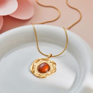 Simple Series Daily Irregular Shape Stainless Steel Waterproof Gold Color Women's Jewelry Sets h5 Picture3