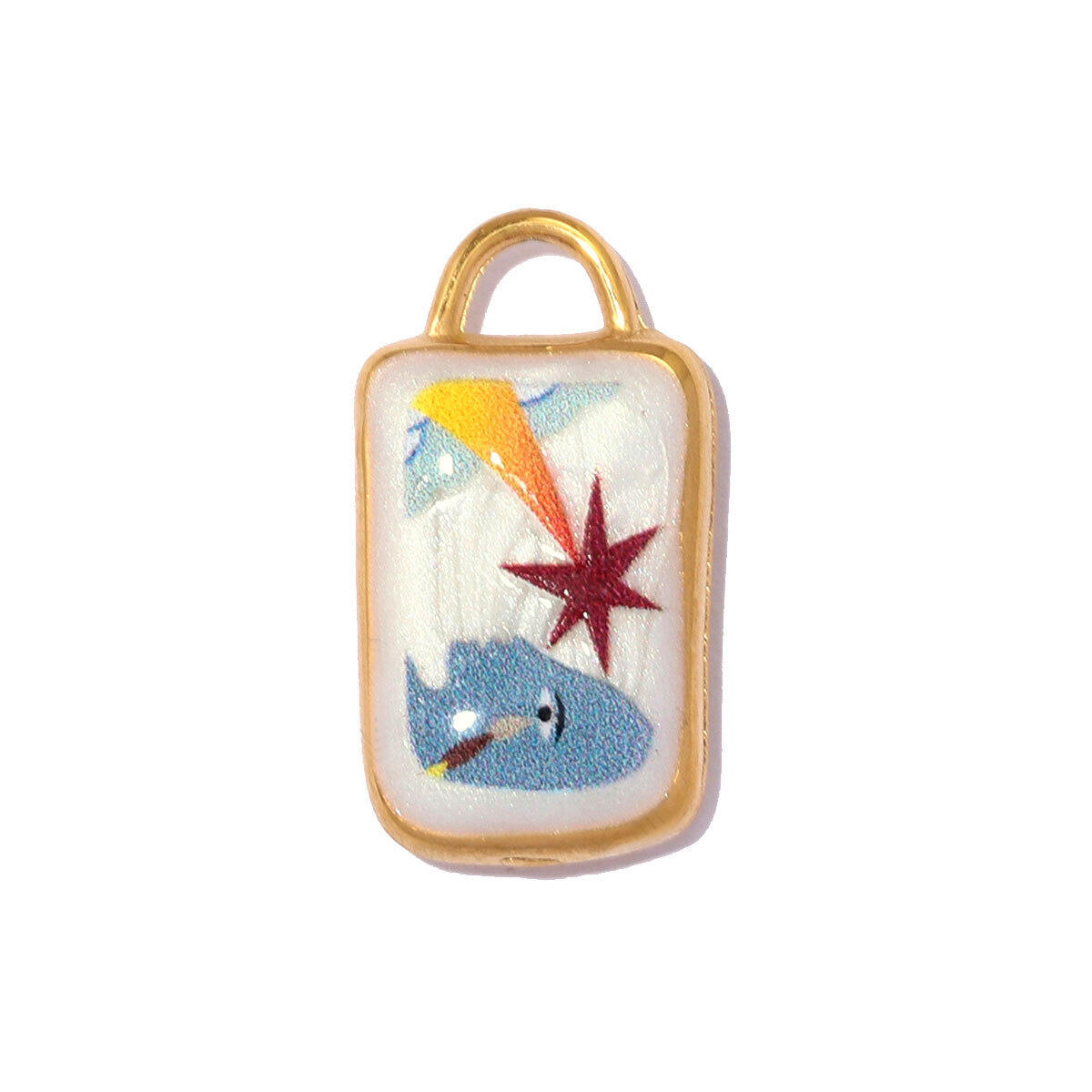 Romantic Series Diy Letter Heart Animal Star Stainless Steel Waterproof   Gold Color  Women's Pendants h5 Picture3