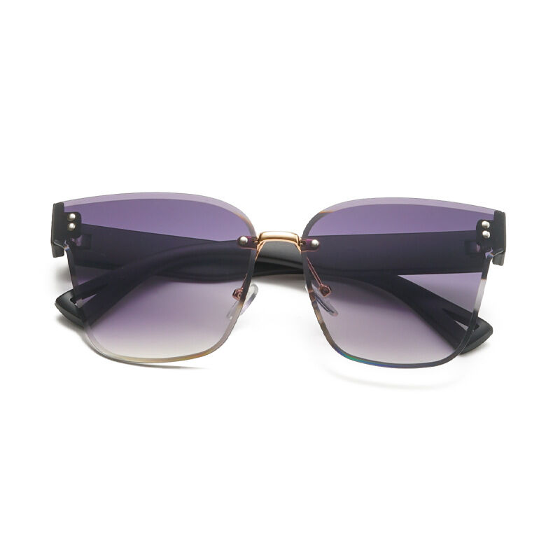 Simple Series Sweet Mixed Color Women's Sunglasses Picture2