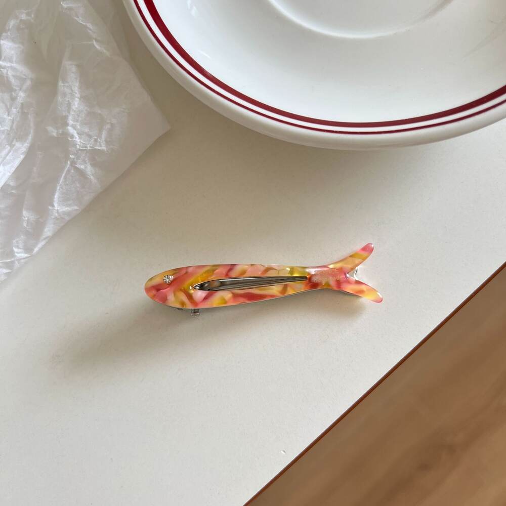 Fish Acetate Sheet Women's Hair Clips h5Picture2