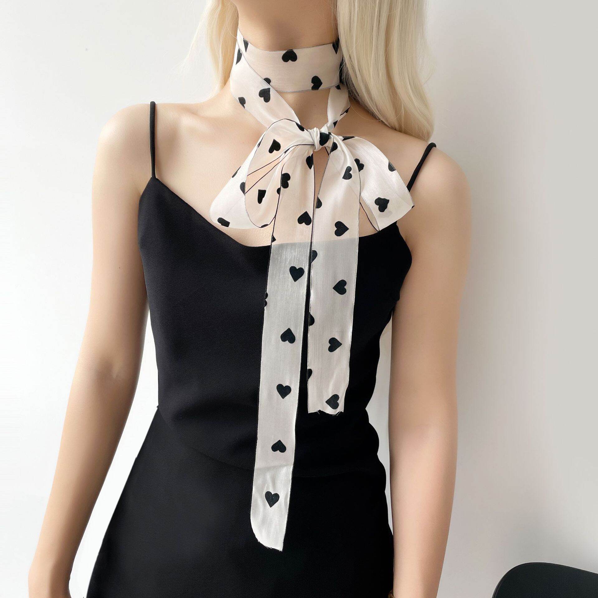 Romantic Series Elegant Solid Color Lace Women's Summer Scarves 2