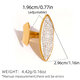 Gold Color/One Size/A20-6-2601235
