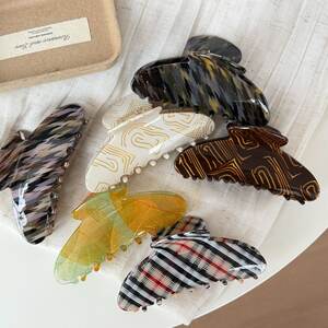 Simple Series Retro Gradient Color Acetate Women's Hair Claws h5 Picture4