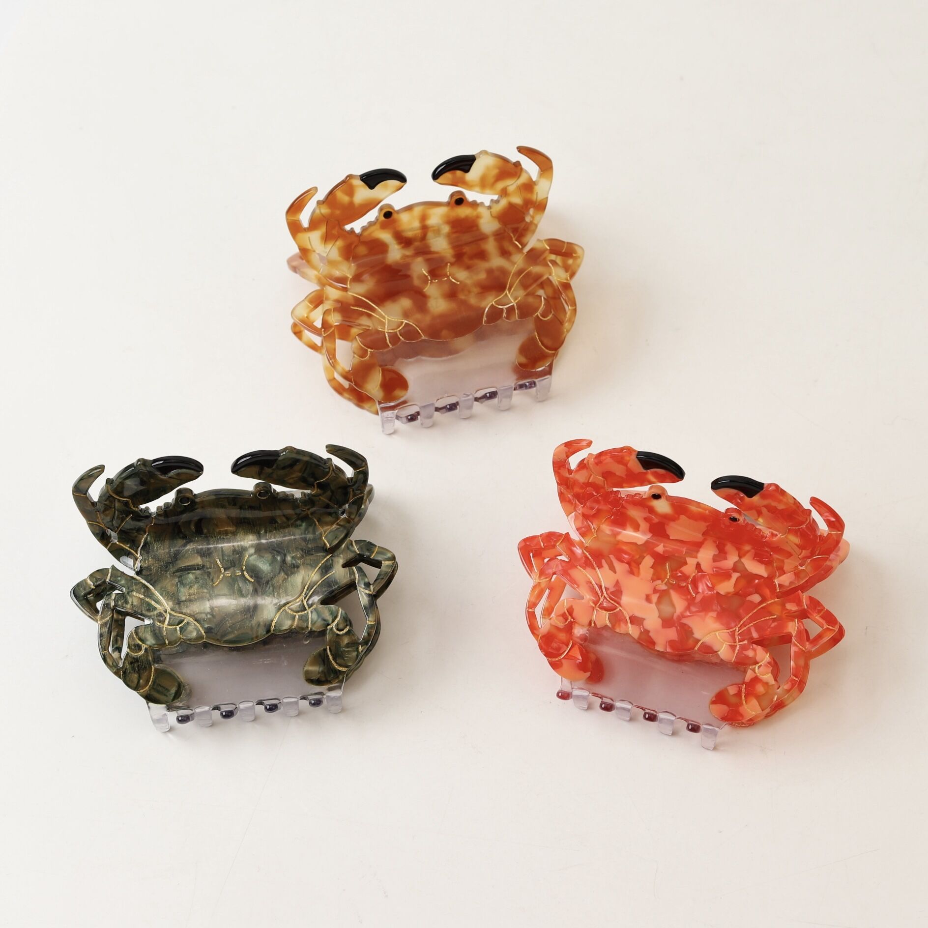 Luxurious Series Cute Animal Oceanic Style Acetate Women's Hair Claws h5 Picture4