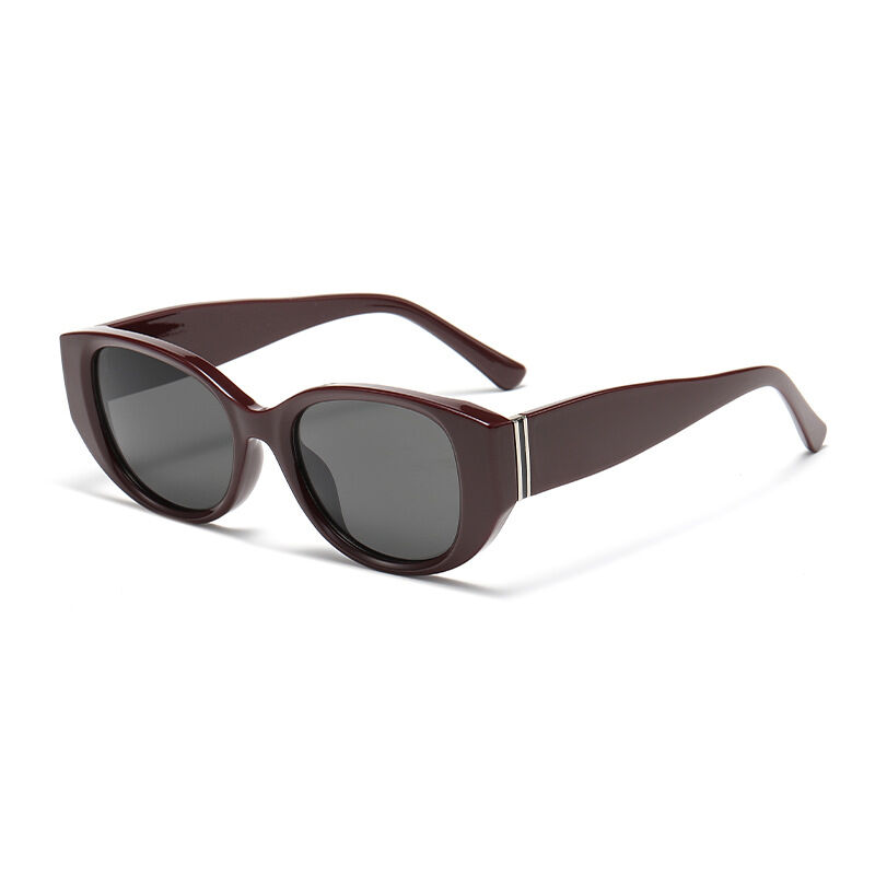 Simple Series Retro Solid Color Women's Sunglasses h5Picture2