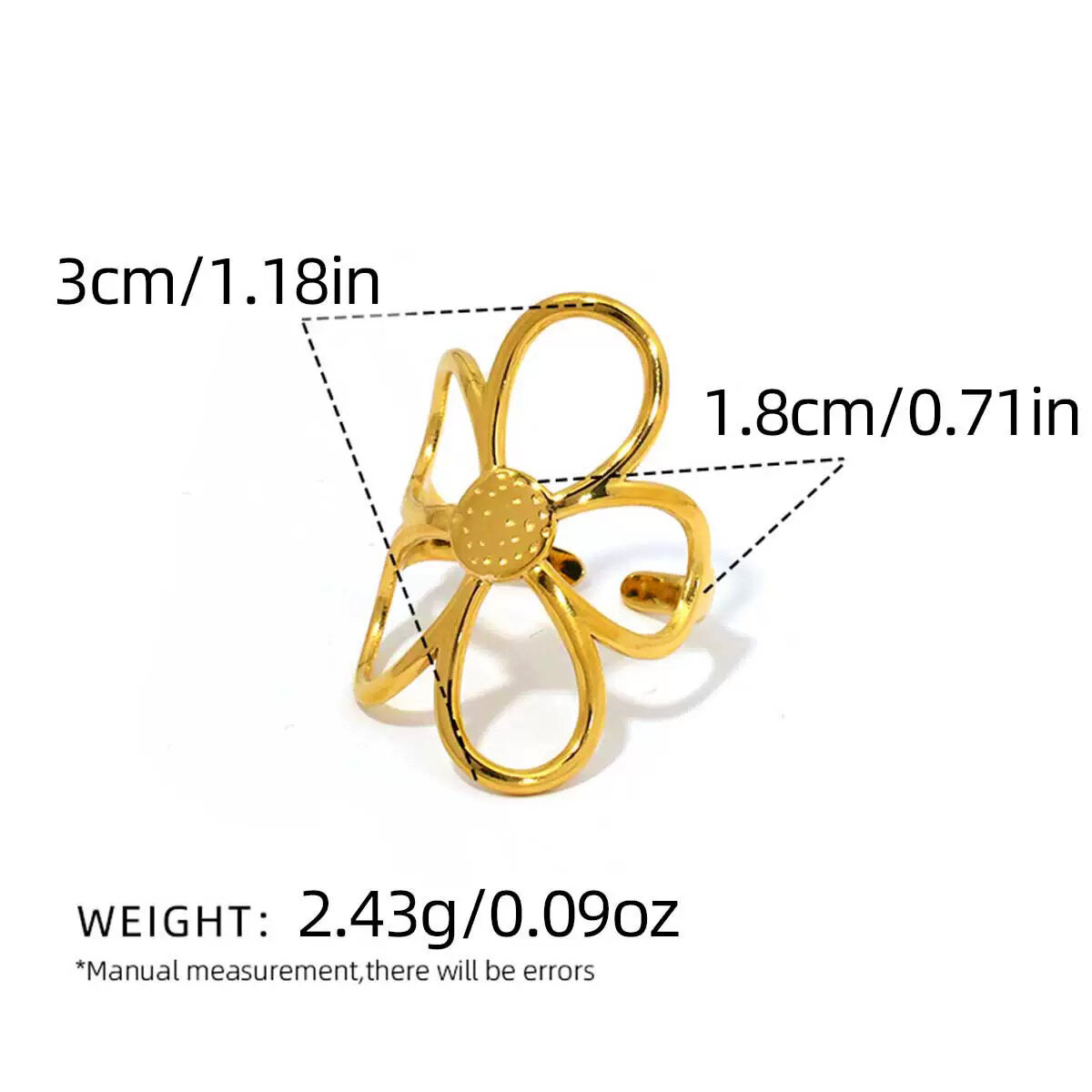 Gold Color/One Size/A3-5-241215-2 Picture3
